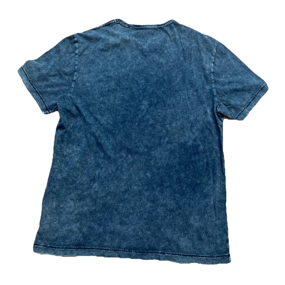True Religion Blue Men's Loungewear Logo T-Shirt Cotton Crew Neck Size L